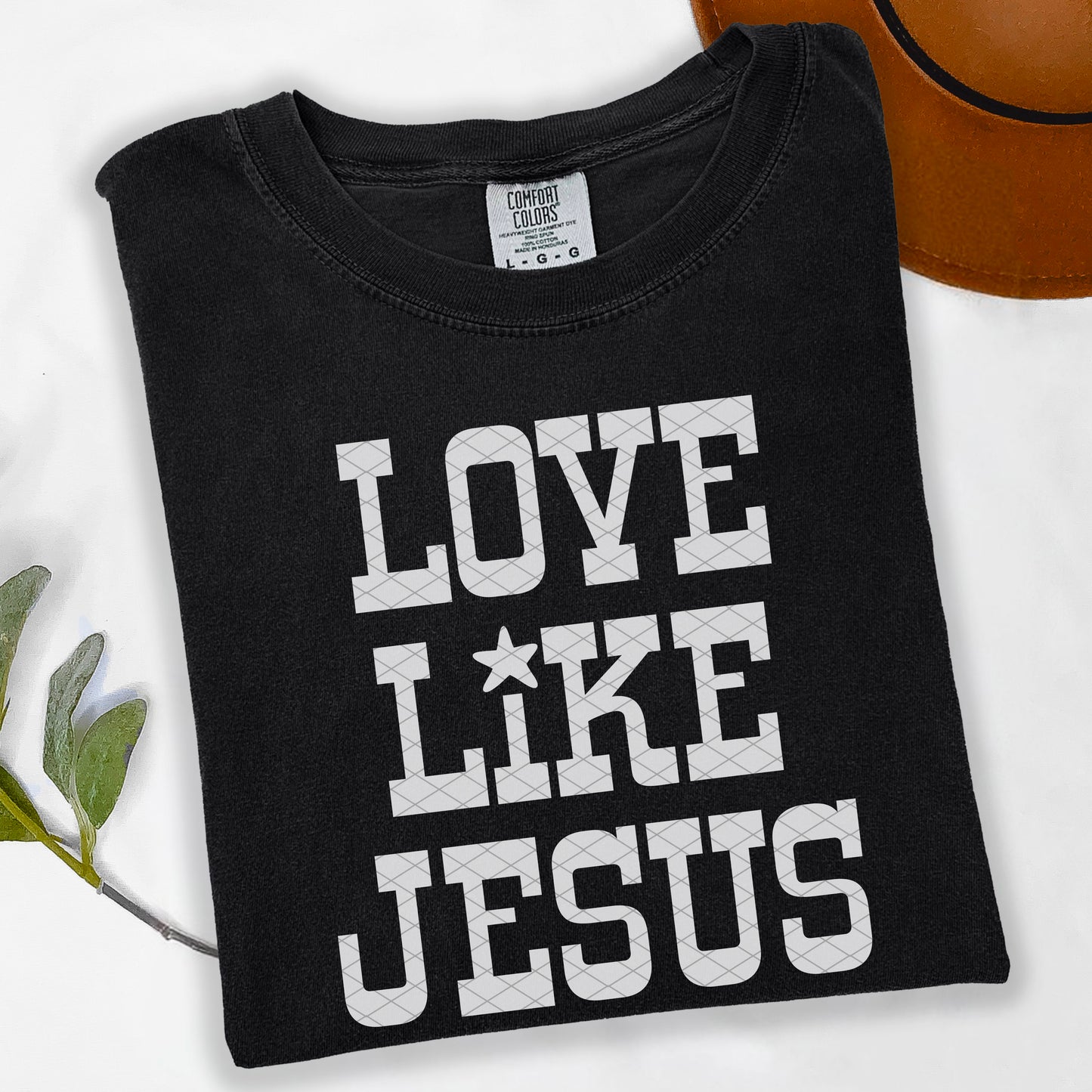 Love Like Jesus(Font Color/Dropdown)-DTF&UV