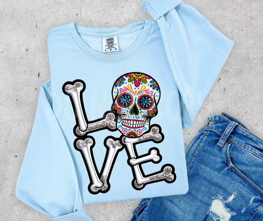 Love Sugar Skull-DTF