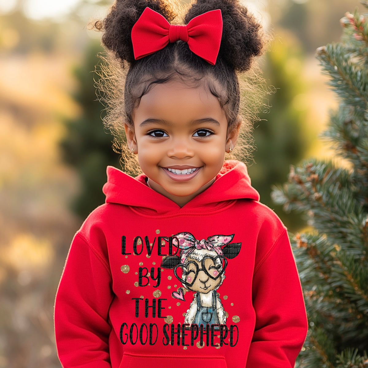 Loved by the good shepherd-DTF&UV
