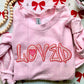 Loved Faux Emb -DTF&UV