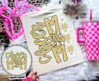 Cheer Mom (Includes front and back-COLORS IN DROPDOWN)- DTF&UV