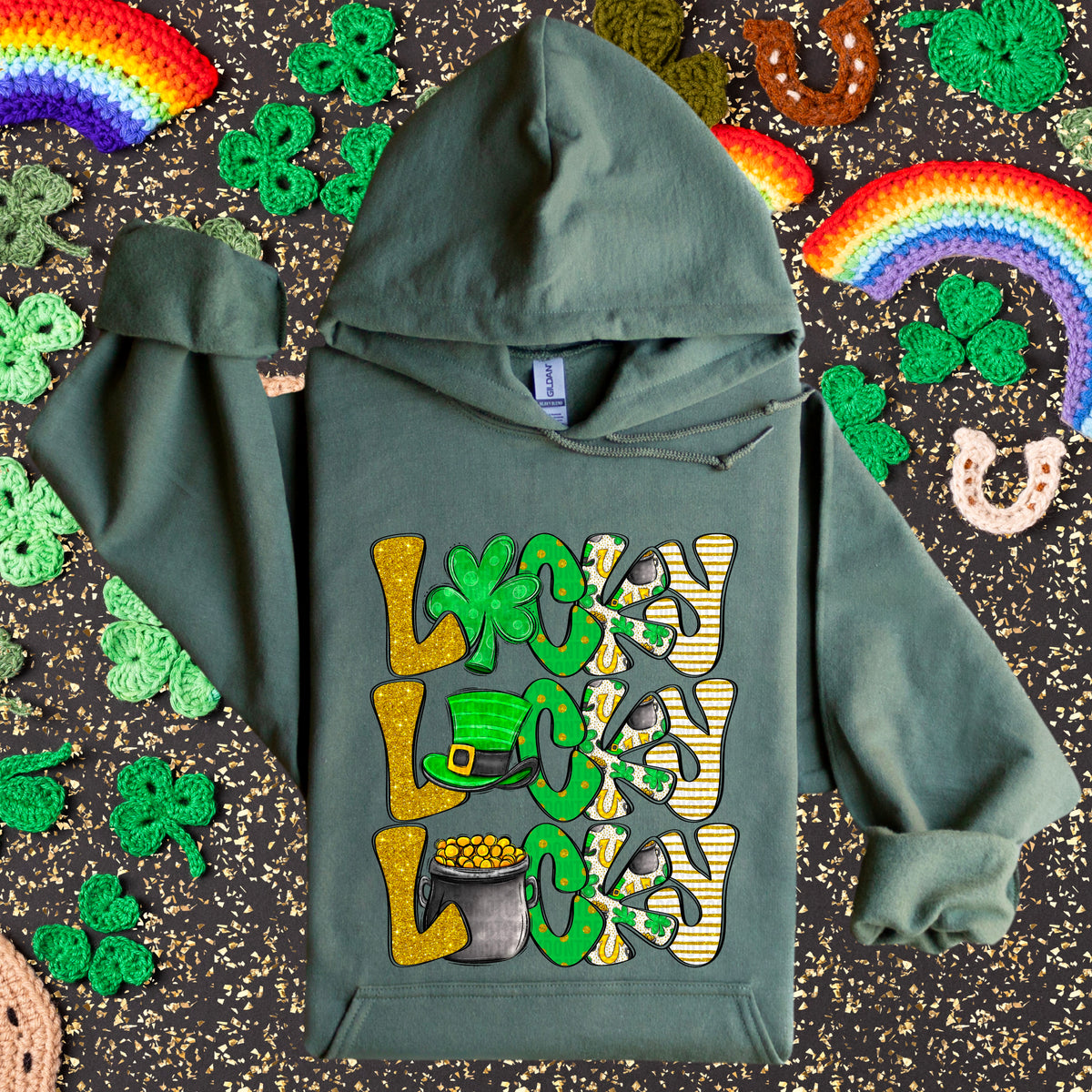 Lucky Stacked-DTF