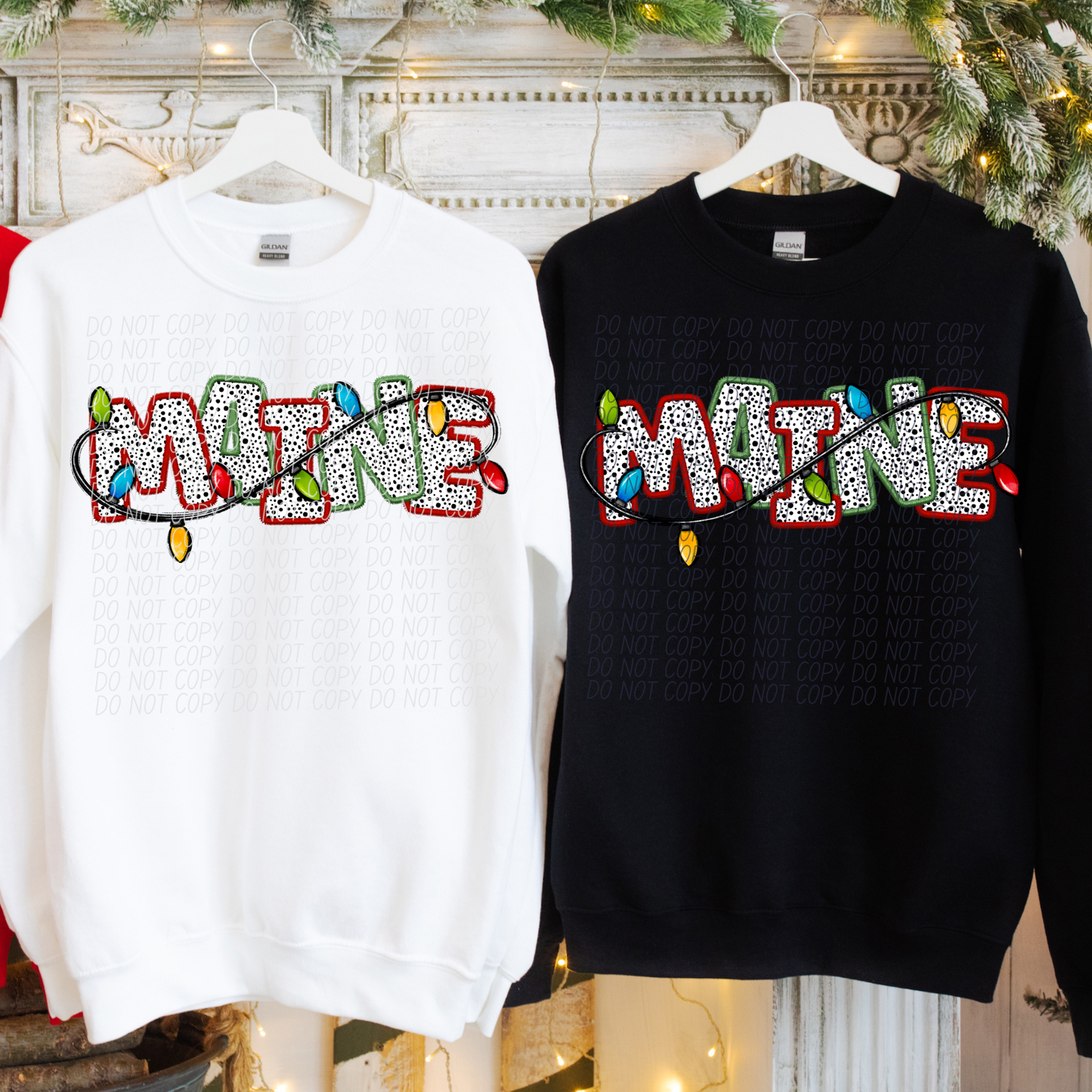 Dot Christmas STATES (dropdown)-DTF&UV