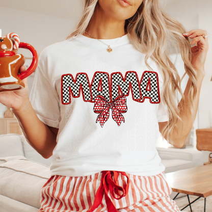 MAMA CHECKER BOW-DTF&UV