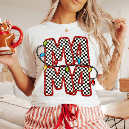 MAMA Checker Stacked lights-DTF&UV