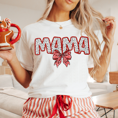 MAMA DOTS BOW -DTF&UV