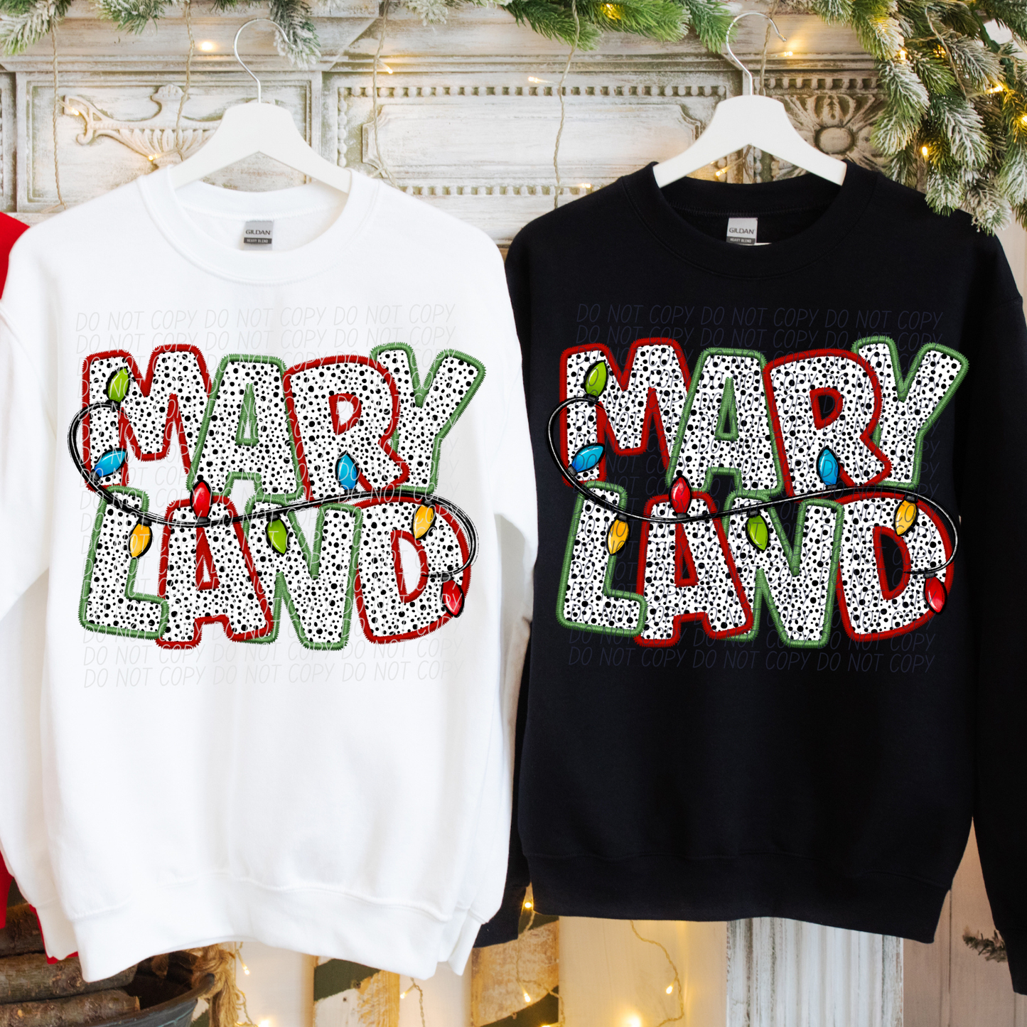 Dot Christmas STATES (dropdown)-DTF&UV