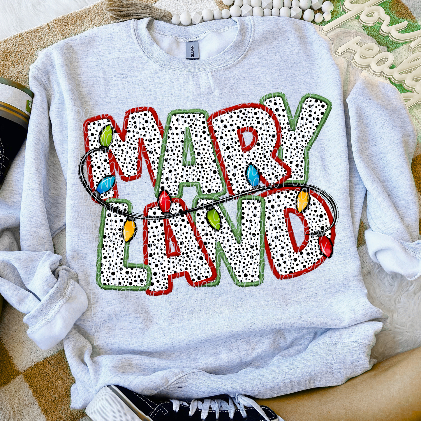 Dot Christmas STATES (dropdown)-DTF&UV