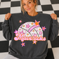 Volleyball Pink Orange Stars Mascot (Dropdown)- DTF&UV