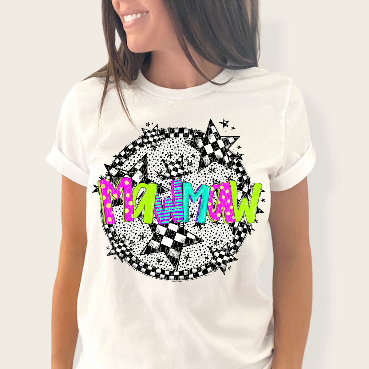 Neon Names(Dropdown)-DTF