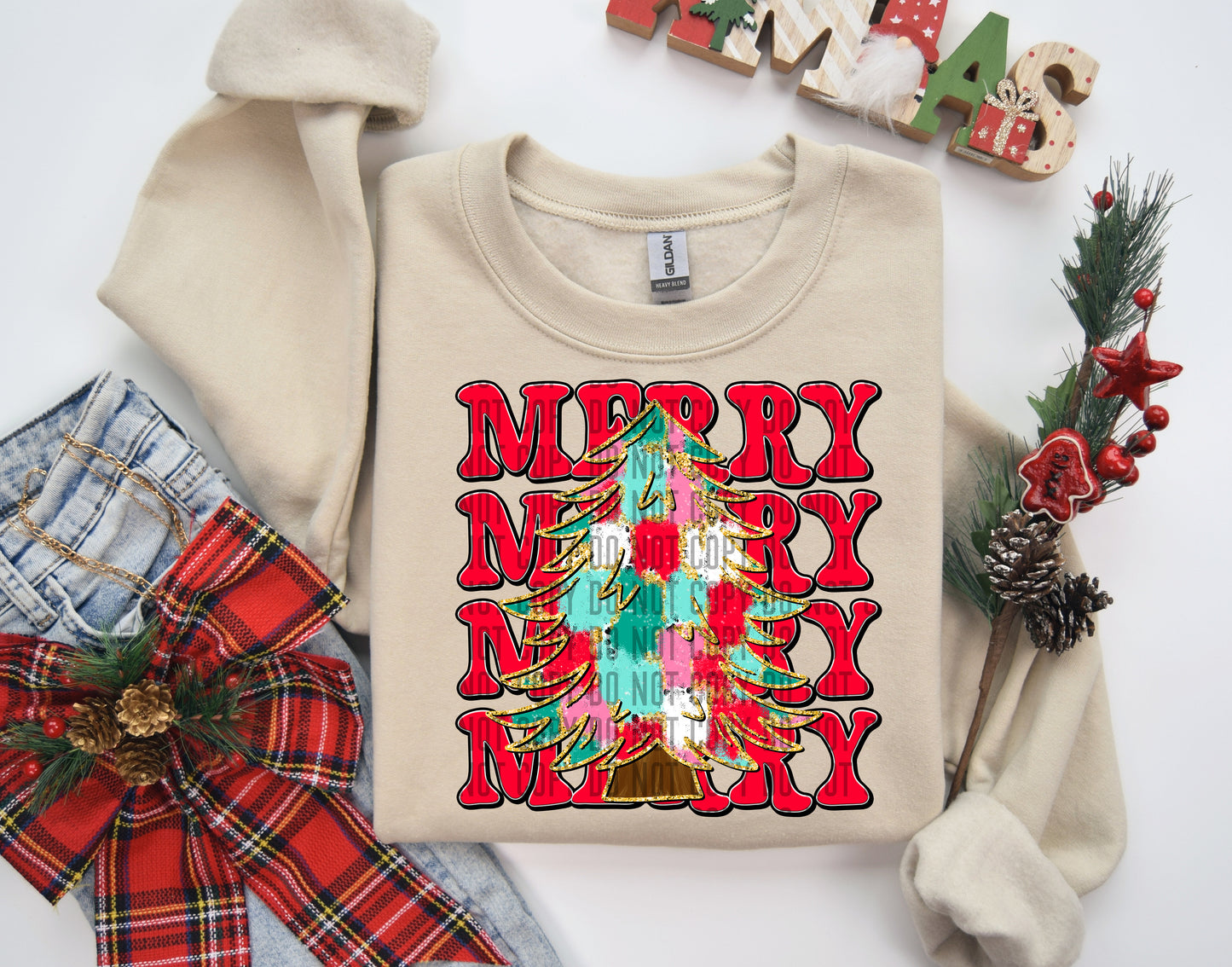 Merry(dropdown)-DTF