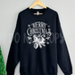 MERRY CHRISTMAS VINTAGE white -DTF&UV