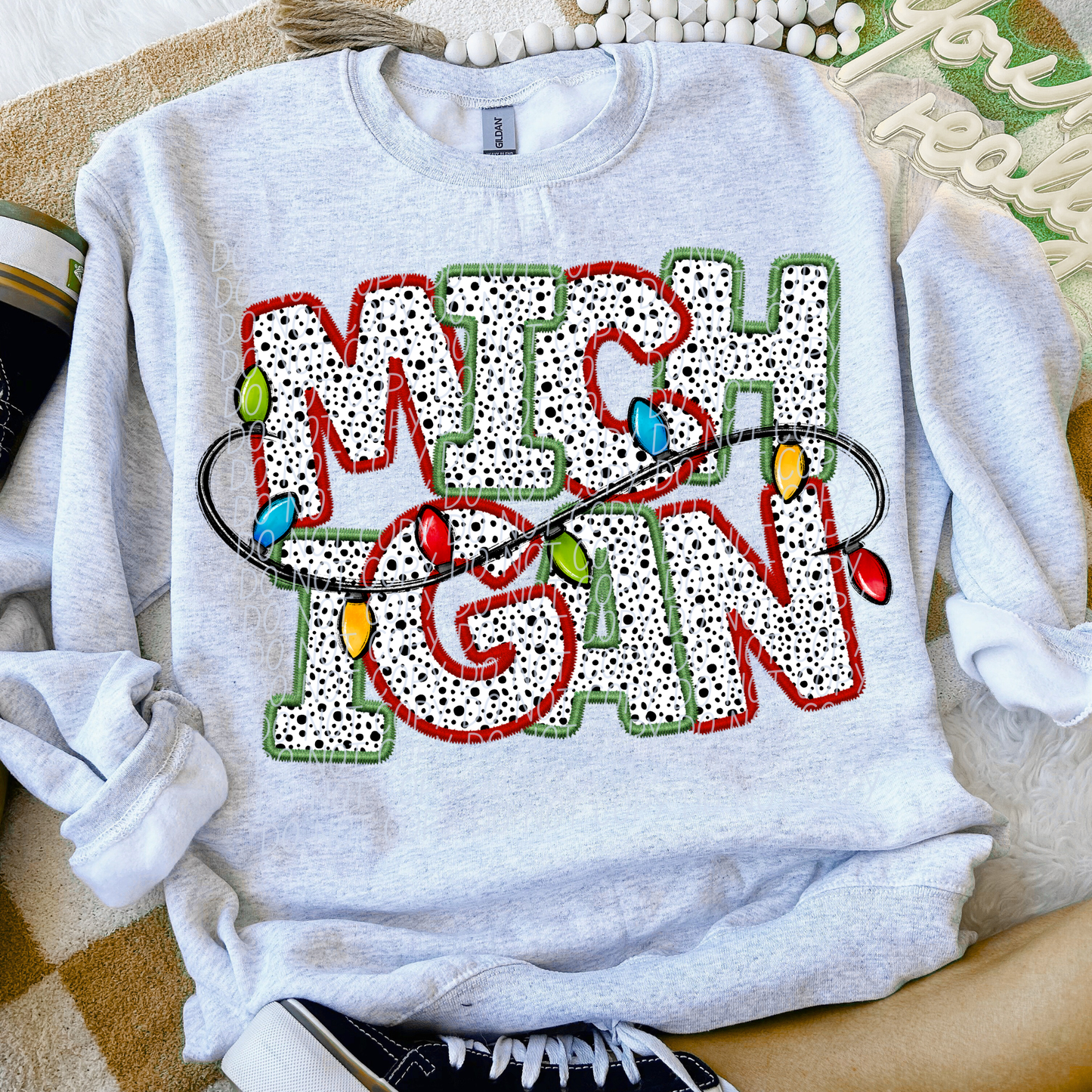 Dot Christmas STATES (dropdown)-DTF&UV