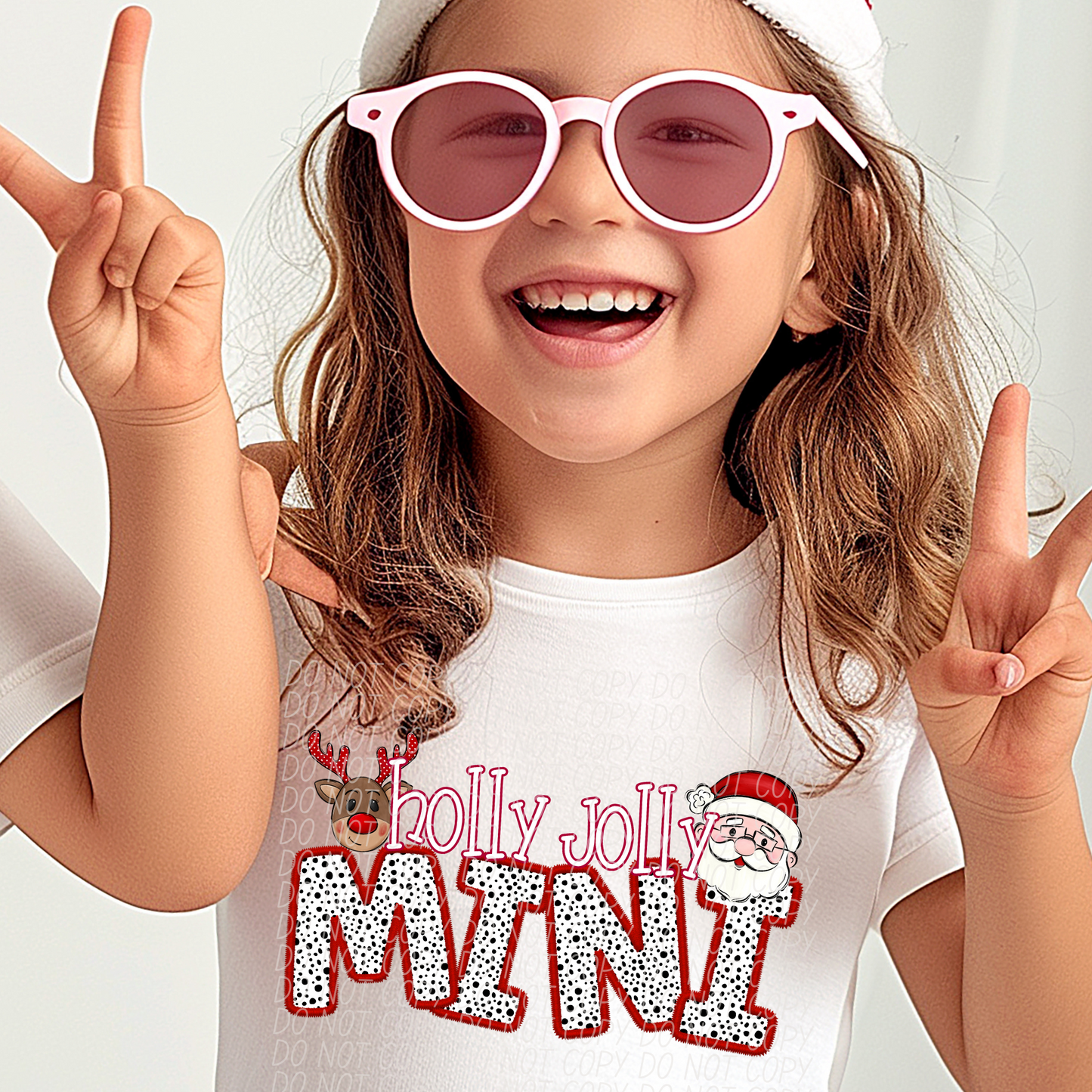 Holly Jolly Names (DROPDOWN)-DTF&UV