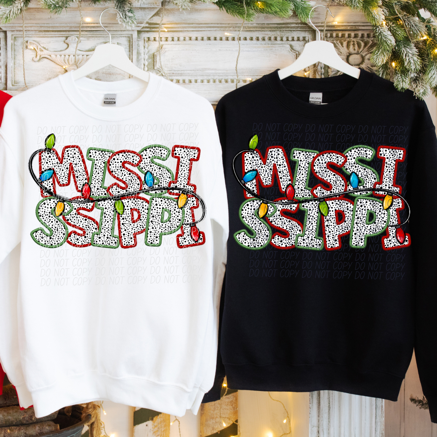 Dot Christmas STATES (dropdown)-DTF&UV