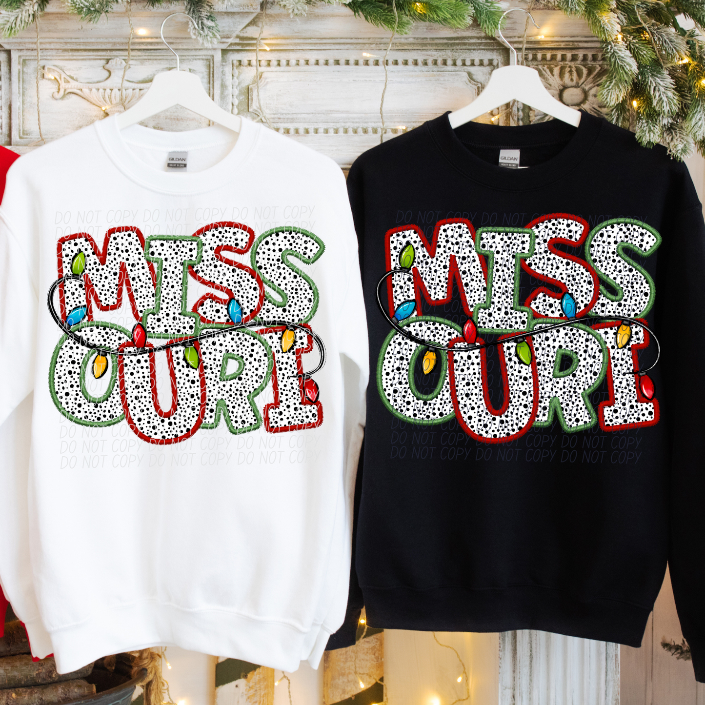 Dot Christmas STATES (dropdown)-DTF&UV