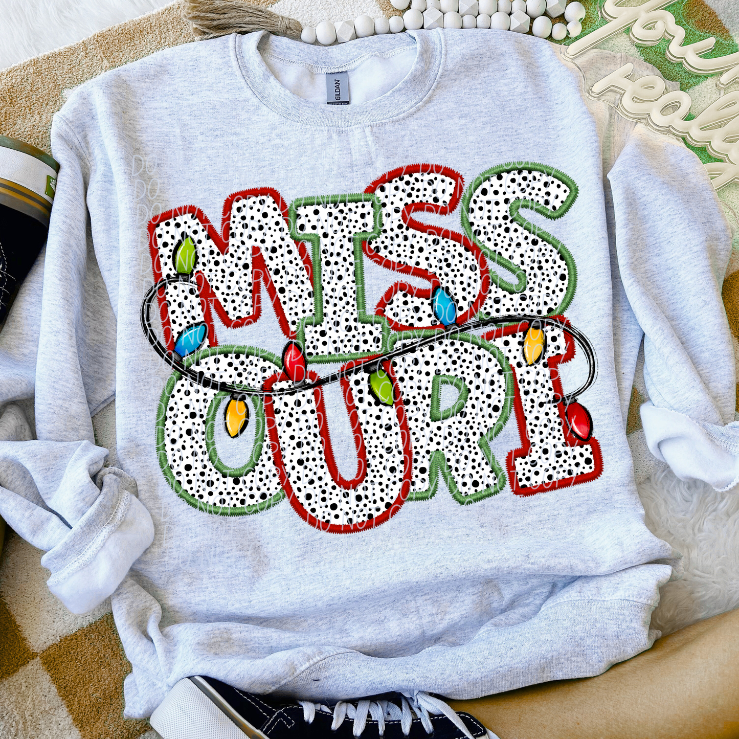 Dot Christmas STATES (dropdown)-DTF&UV