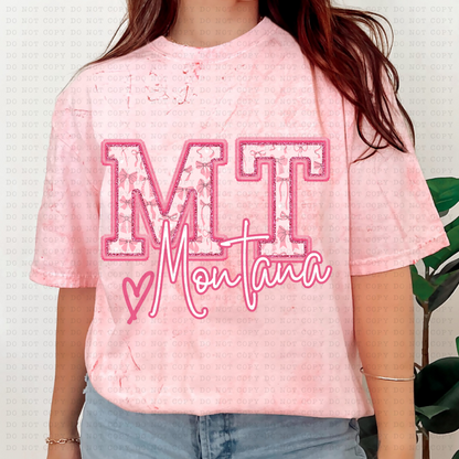 PINK COQUETTE STATES(Dropdown)-DTF