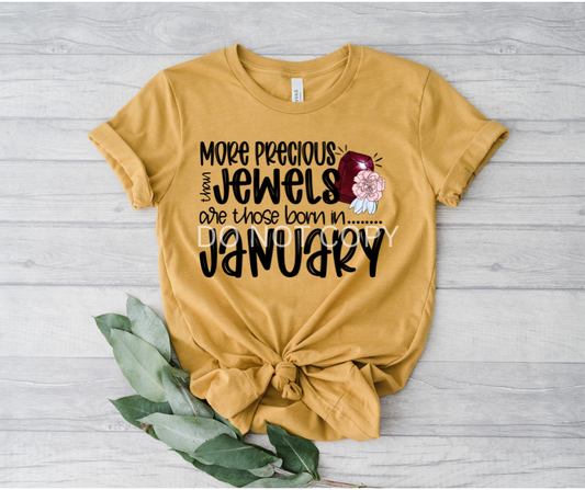 MORE PRECIOUS THAN JEWELS JANUARY-DTF