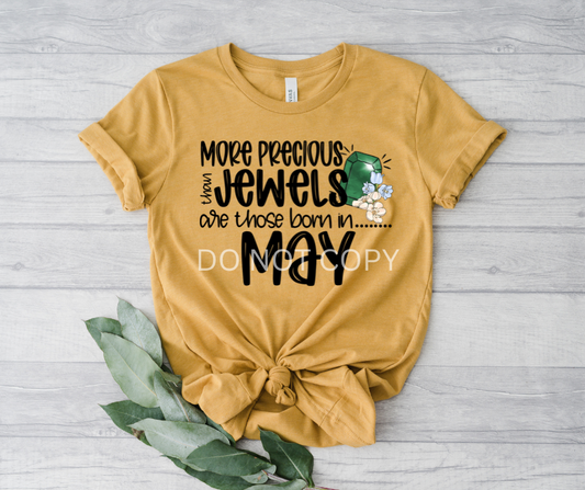 MORE PRECIOUS THAN JEWELS MAY-DTF