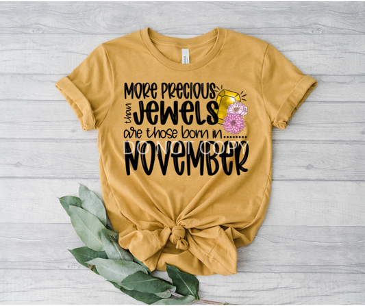 MORE PRECIOUS THAN JEWELS NOVEMBER-DTF