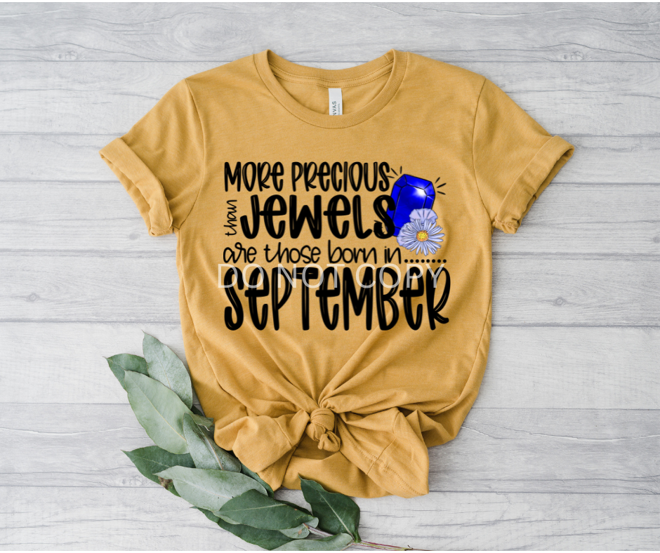 MORE PRECIOUS THAN JEWELS SEPTEMBER-DTF