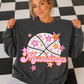Basketball Pink Orange Stars Mascot (Dropdown)- DTF&UV