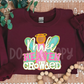 Make Heaven Crowded White  -DTF