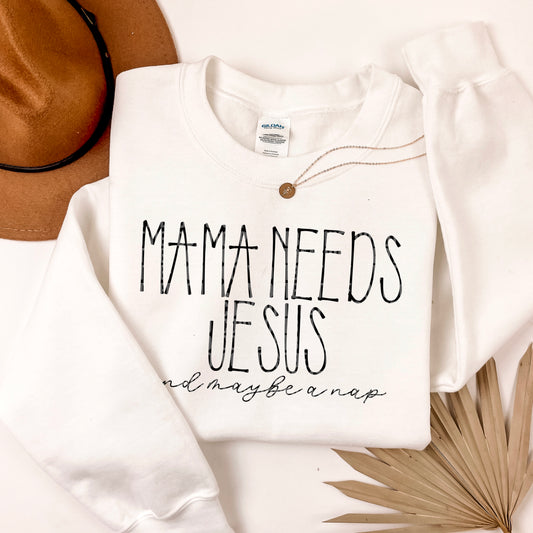 Mama Needs Jesus-DTF&UV