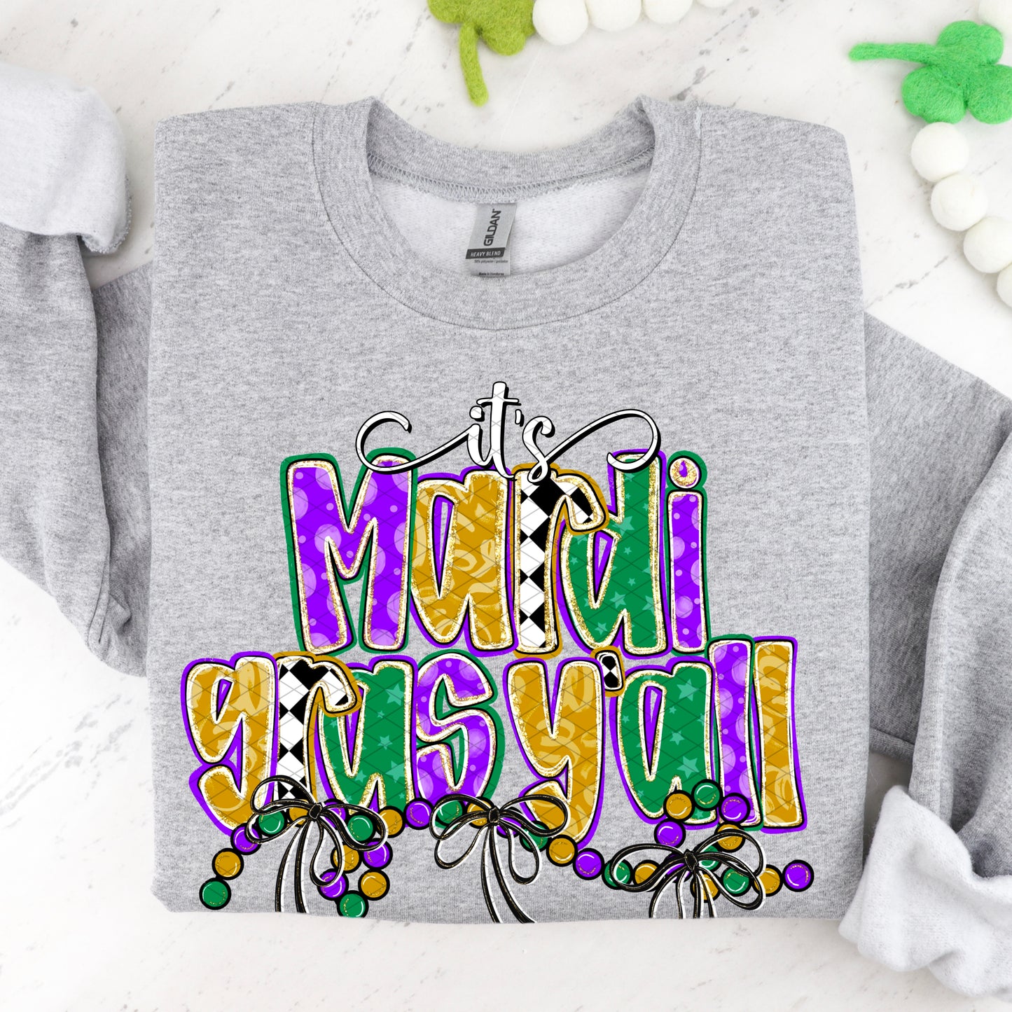 Mardi Gras Yall- DTF&UV