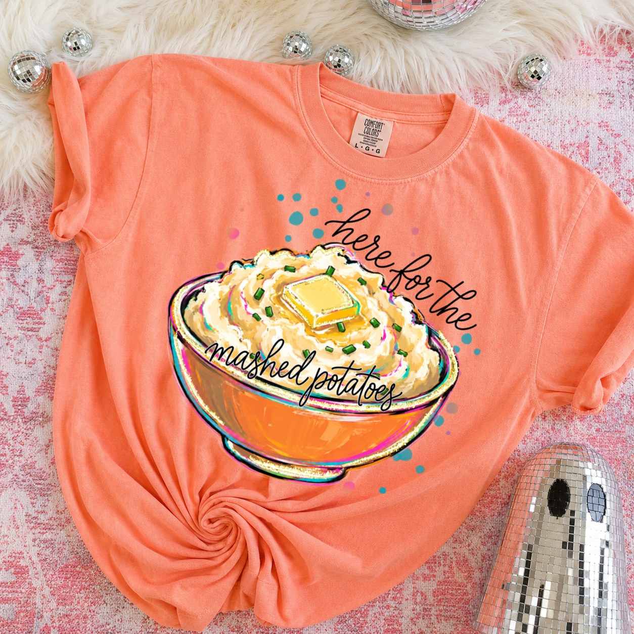 Here for the mash potatoes-DTF&UV