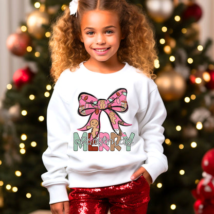 Merry Christmas bow-DTF&UV
