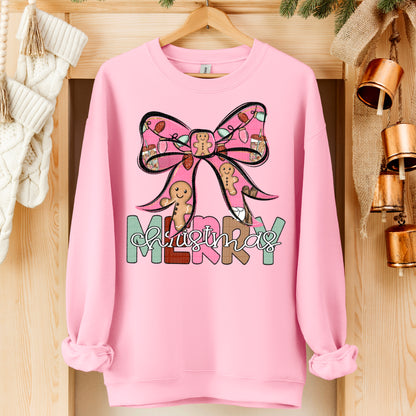 Merry Christmas bow-DTF&UV
