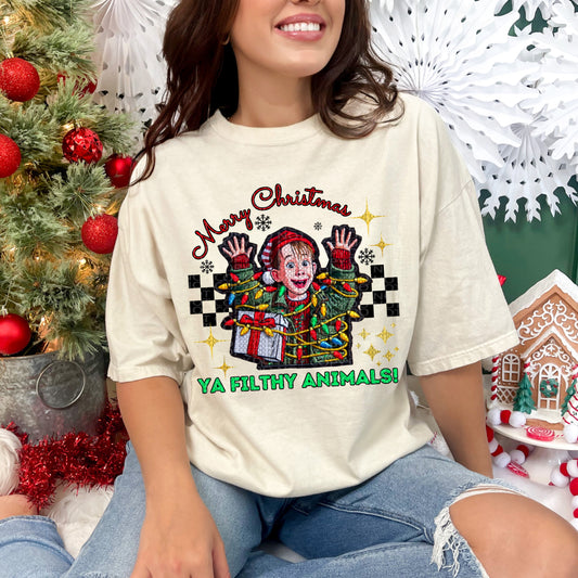 Merry Christmas ya filthy animals-dtf
