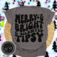 Merry & Bright and Silently Tipsy(POCKET)-DTF
