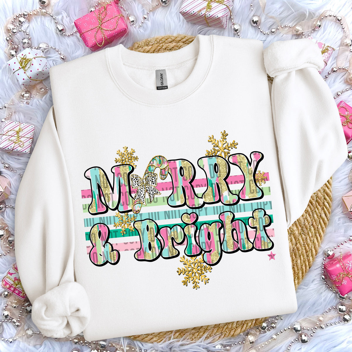 Merry and Bright(dropdown)-DTF