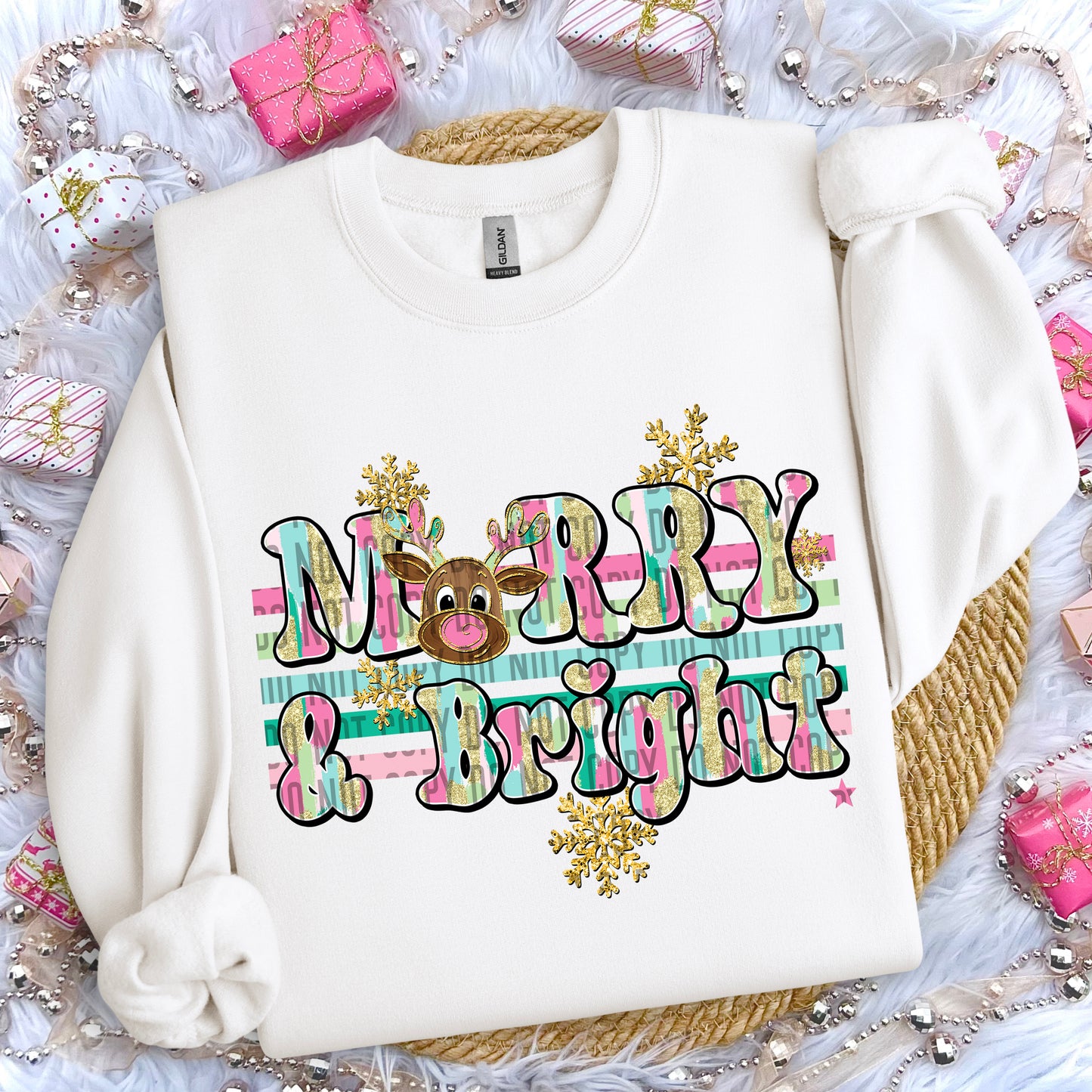 Merry and Bright(dropdown)-DTF