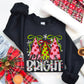 Merry & Bright dots and bows-DTF&UV