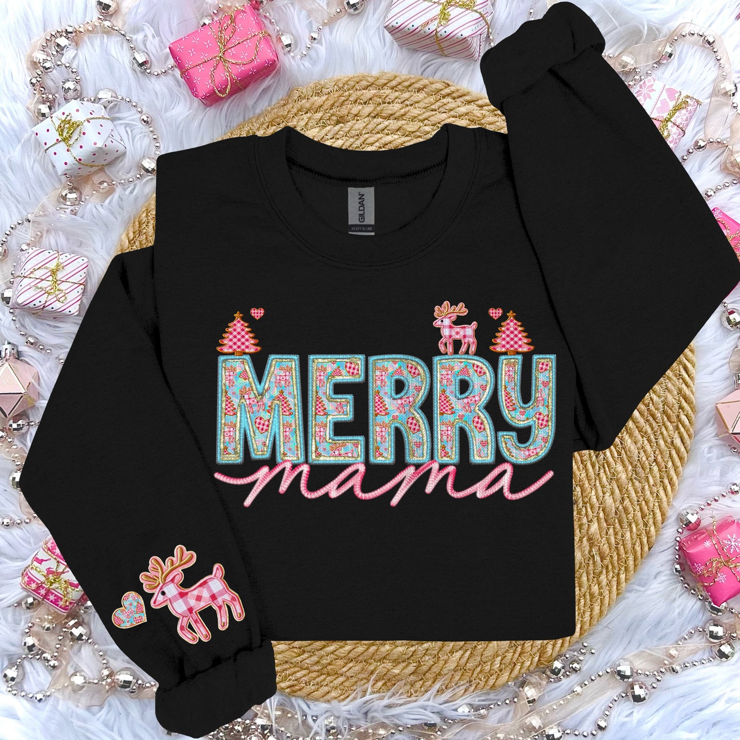 Merry Names (COMES WITH SLEEVE- ALL Names IN THE LISTING-DROPDOWN)-DTF