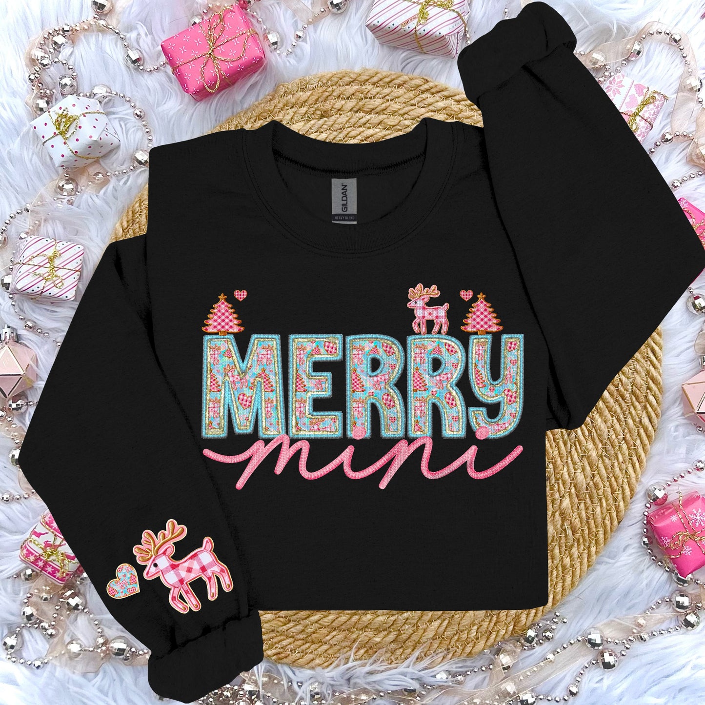 Merry Names (COMES WITH SLEEVE- ALL Names IN THE LISTING-DROPDOWN)-DTF