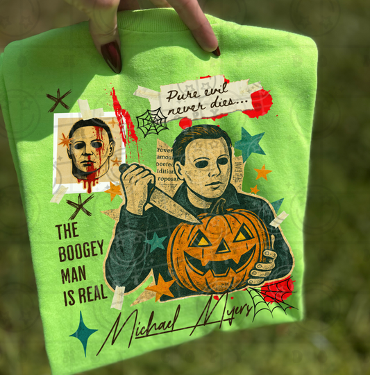 Michael myers vintage collage-DTF&UV