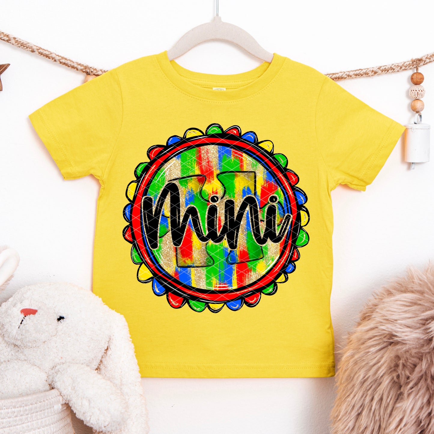 Mini Autism Glitter -DTF&UV