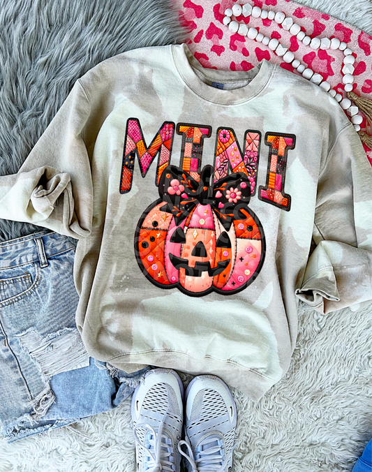 Mini Patchwork Pumpkin-DTF