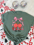 Fa la la ornament-DTF