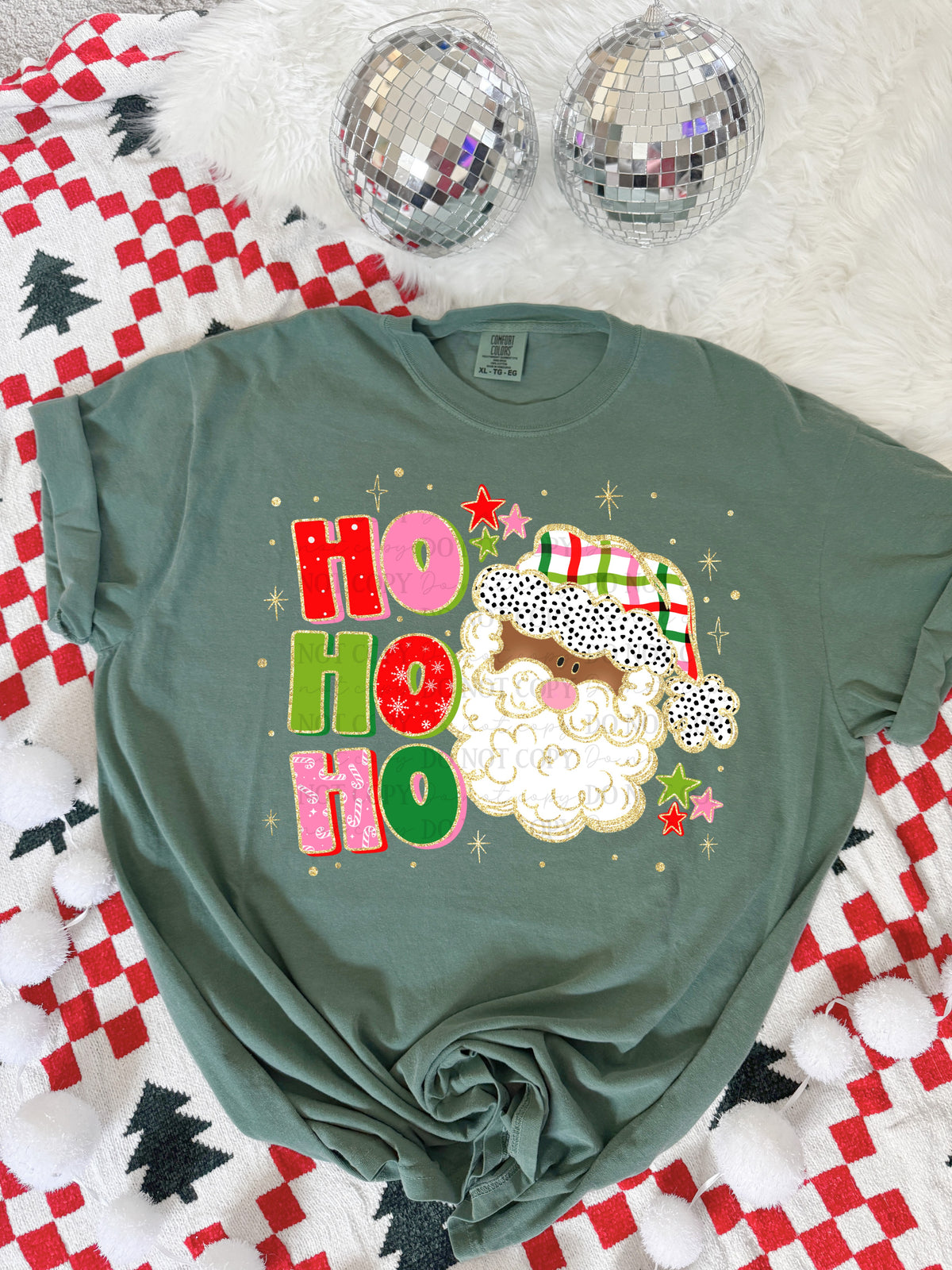ho ho ho Santa -DTF