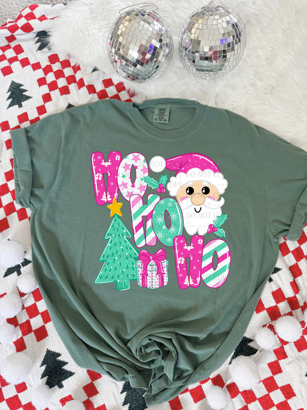 Ho ho ho santa-DTF