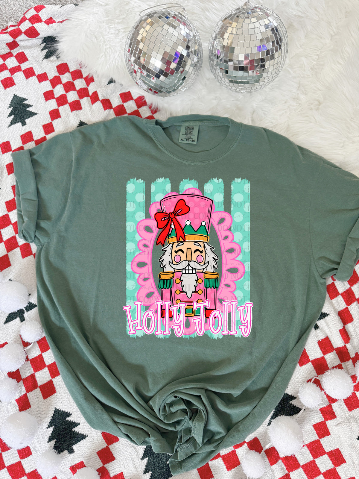 Holly Jolly nutcracker-DTF