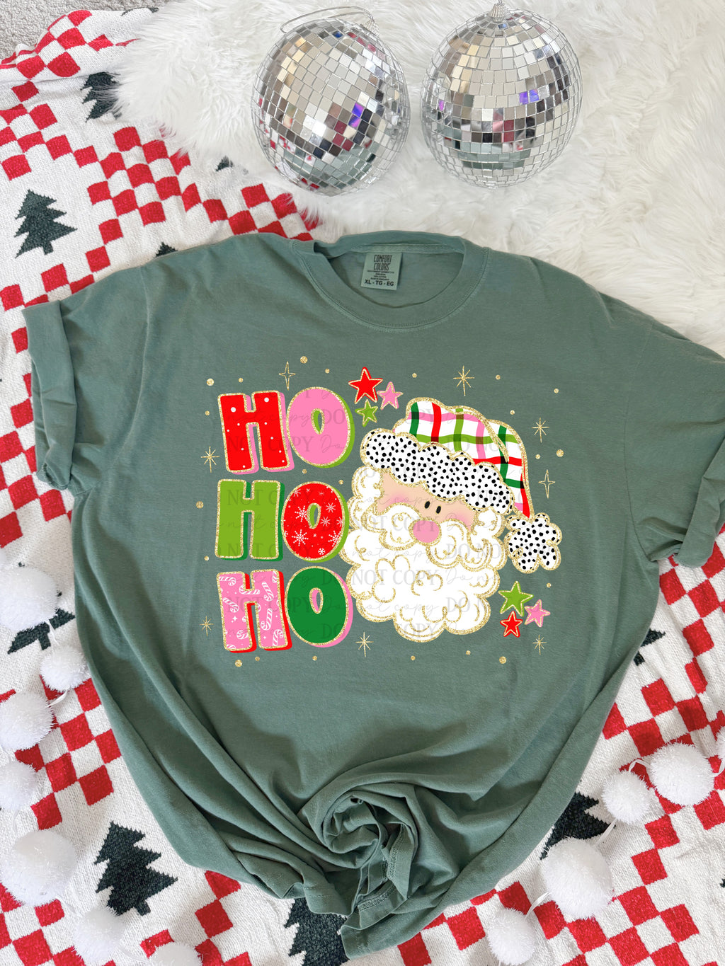 ho ho ho Santa -DTF