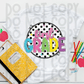 Neon 80s Polka Dot Grade (All grades in this listing in the dropdown)-DTF