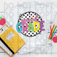 Neon 80s Polka Dot Grade (All grades in this listing in the dropdown)-DTF